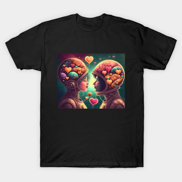 Cosmology of love #2 T-Shirt by MorningPanda